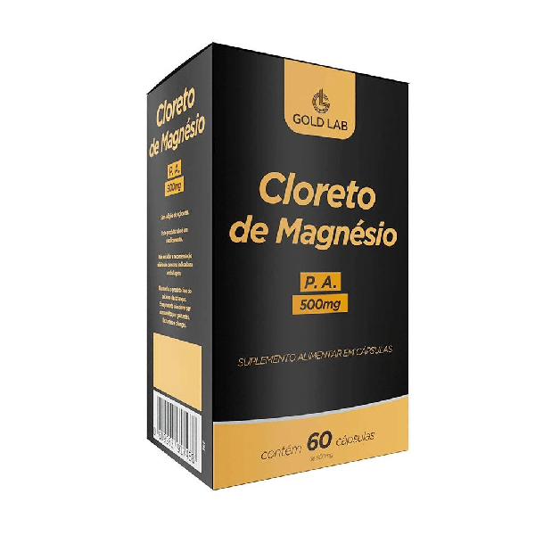 CLORETO DE MAGNESIO P.A 150MG CX 60CAPS GOLDLAB