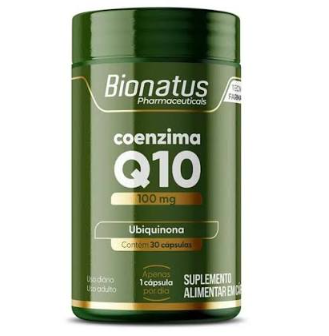 COENZIMA Q10 100MG CX 30CP BIONATUS
