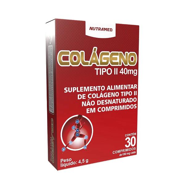 Colágeno Tipo 2 40mg - Nutramed 30 Comprimidos