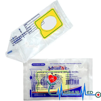 COLETOR URINA BOLSA INF UNISEX ADVANTIVE
