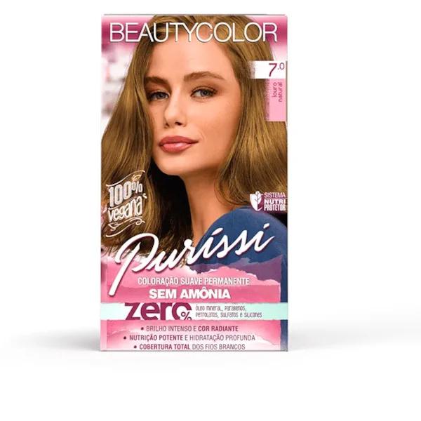 Coloração Sem Amônia Beauty Color 7.0 Louro Natural