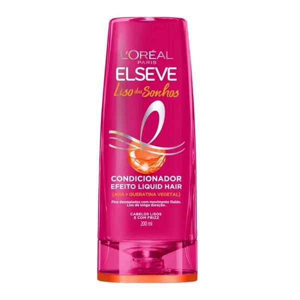 Condicionador Elseve 200 ml Liso dos Sonhos