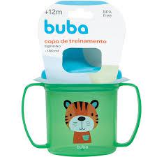 Copo de Treinamento 180ml com Alça Tigrinho - Buba - Baby Center