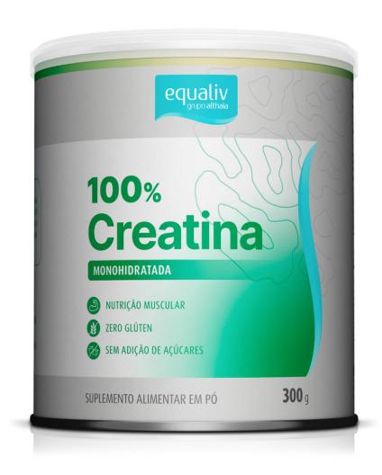 CREATINA 100% PURA EQUALIV 300G