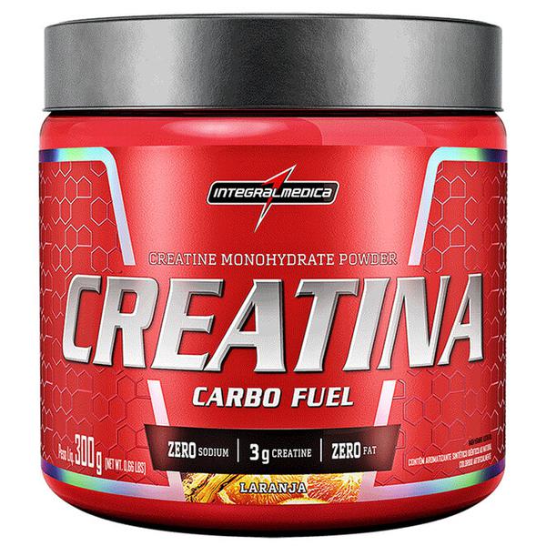 Creatina Carbo Fuel Integralmédica Sabor Laranja 300g