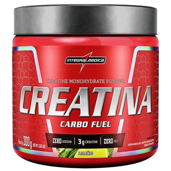 Creatina Carbo Fuel Integralmédica Sabor Limão 300g