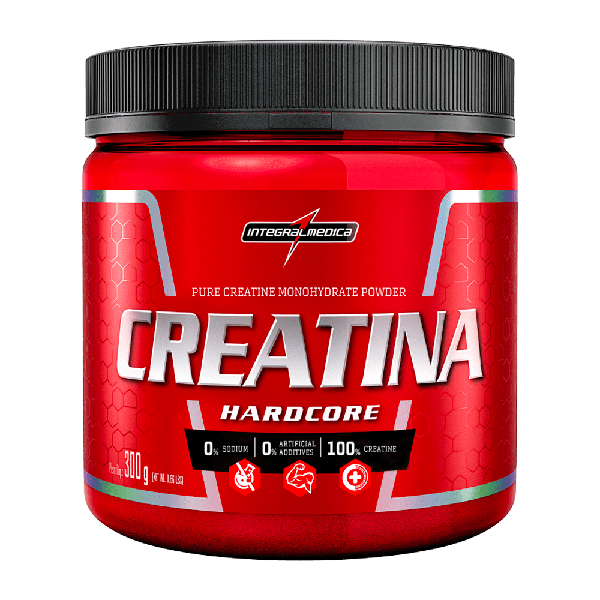 Creatina Monohidratada 100% - 300g Integralmédica 