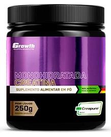 Creatina Monohidratada 250g Creapure Growth