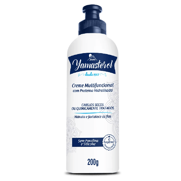Creme de Pentear Yamasterol Multifuncional Cabelos Secos 90g