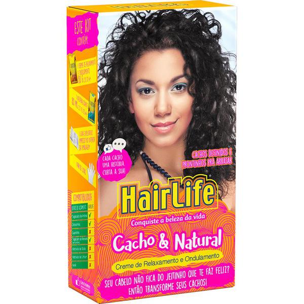 Creme de Relaxamento HairLife Super Cachos Solto e Natural