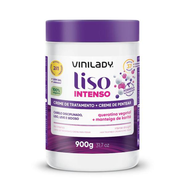 Creme de Tratamento Liso intenso 900g Vini Lady