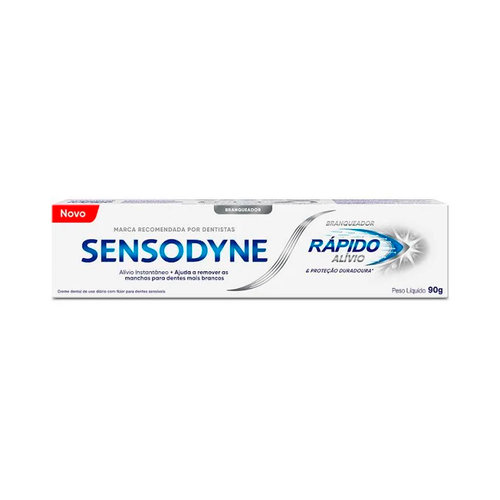 Creme Dental Sensodyne Rápido Alívio Branqueador 90g