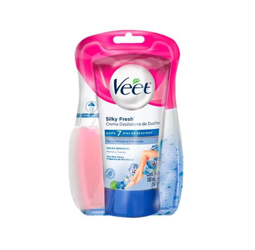 Creme Depilatório Para Banho Veet Pure & Fresh 150ml