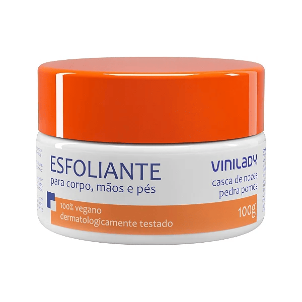 Creme Esfoliante Corpo, Mãos e Pés 100g
