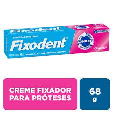 Creme Fixador de Dentadura Fixodent Original 68g