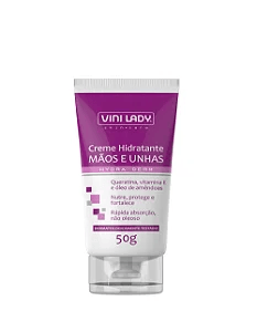 Creme Hidratante  Vini Lady Mãos e Pés Ressecados 50g