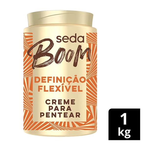 Creme Para Pentear Seda Boom Definição Flexível 1Kg