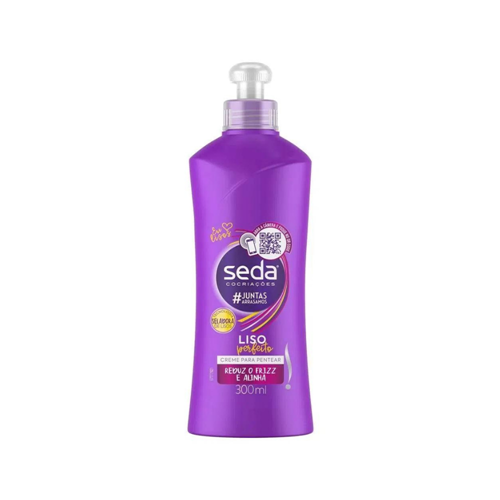 Creme Para Pentear Seda Liso Perfeito 300ml