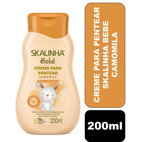 Creme para Pentear Skalinha Bebe Camomila 200ml