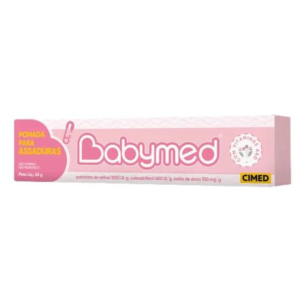 Creme Preventivo De Assaduras BabyMed Menina 45g