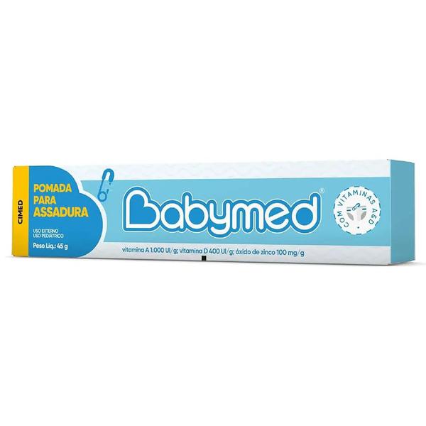 Creme Preventivo De Assaduras BabyMed Menino 45g