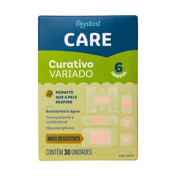 Curativo Revitart 6 Formatos com 30 Unidades