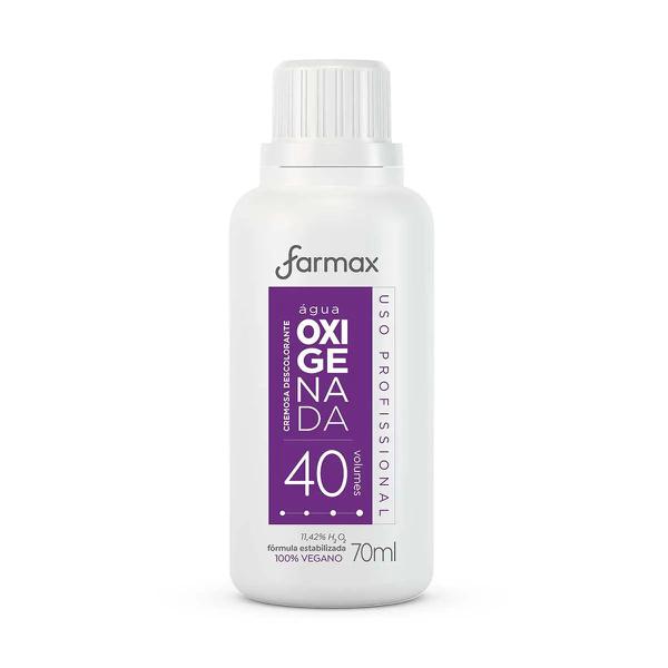 Descolorante Água Oxigenada Cremosa Farmax 40 Volumes 90ml