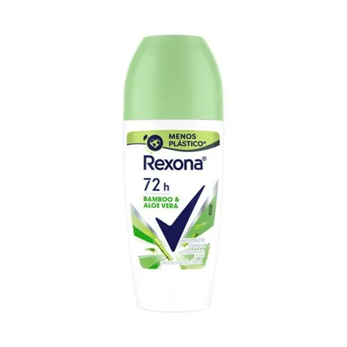 Desodorante Antitranspirante Rexona Fem Roll On Bamboo & Aloe Vera 50ml