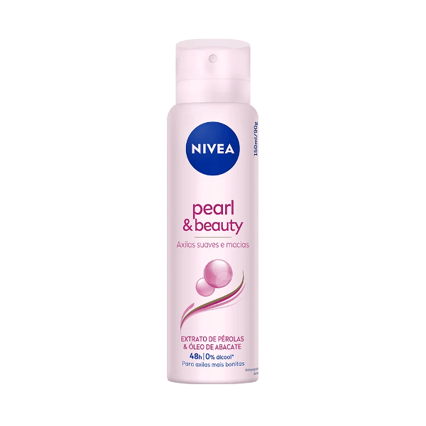 Desodorante Antitraspirante Aerosol Pearl&Beauty 150ml - Nivea