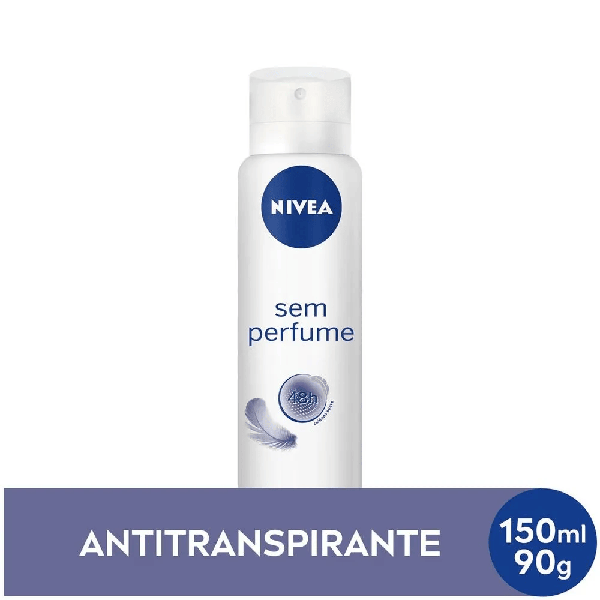 Desodorante Antitraspirante Aerosol Sem Perfume 150ml - Nivea