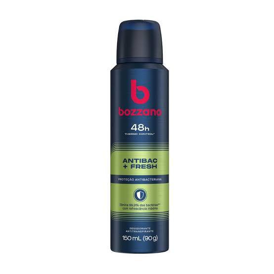 Desodorante Aerossol Antitranspirante Masculino Bozzano Men Fresh 150ml