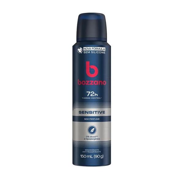 Desodorante Bozzano Masculino Aerossol Sem Perfume 150ml