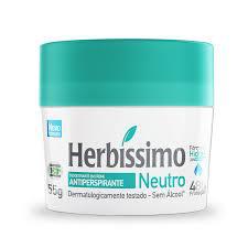 Desodorante Creme Antitranspirante Neutro Herbíssimo 55G