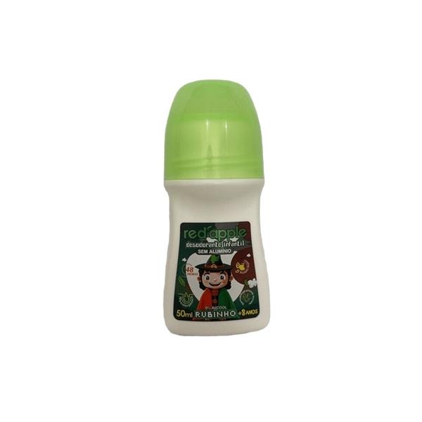 Desodorante Infantil Roll-on Rubinho Red Apple 50ml