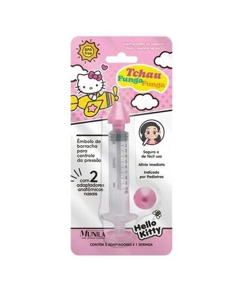 Dispositivo De Lavagem Nasal Hello Kitty Com 1 Unidade