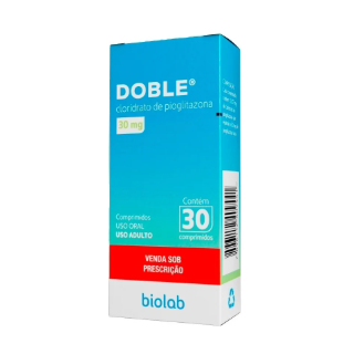 DOBLE (PIOGLITAZONA) 30MG C/90CP