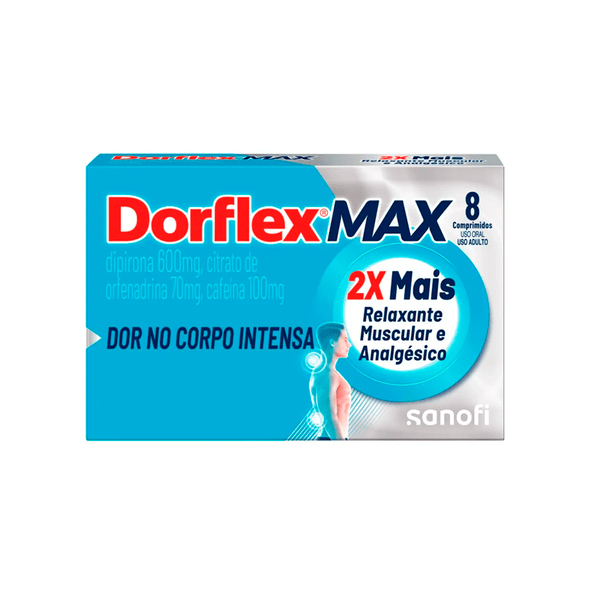 Dorflex Max 8 comprimidos