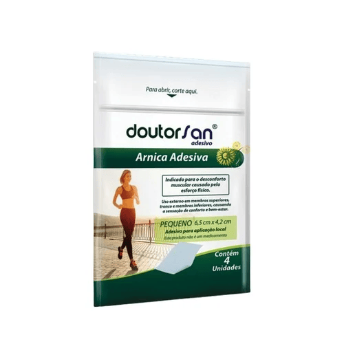 Doutorsan Arnica Adesivo Pequeno 4 Unidades