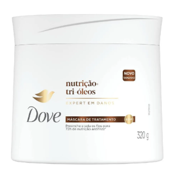 Dove Creme de Tratamento Nutrição + Trio de Óleos 320 g