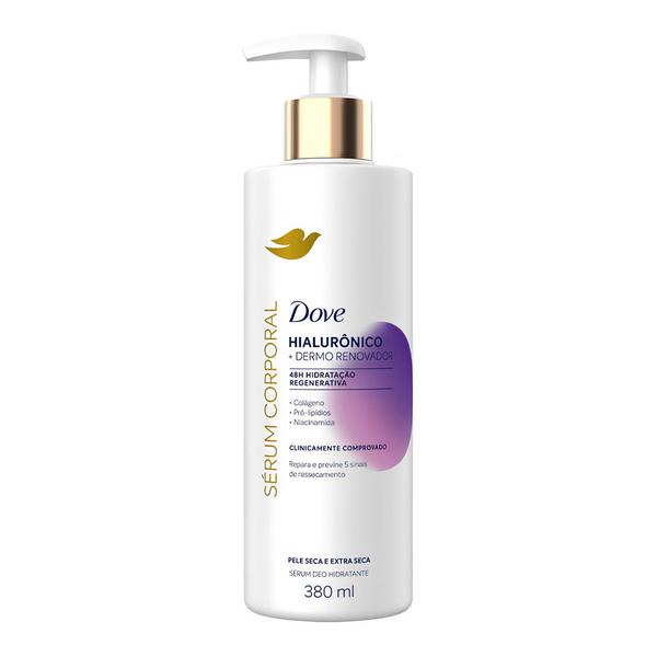 Sérum Hidratante Corporal Dove Hialurônico + Dermo Renovador 380ml