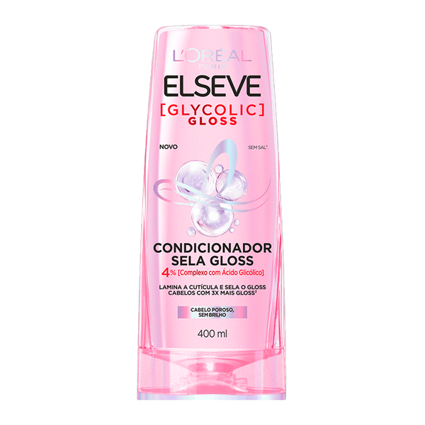 Condicionador Elseve Glycolic Gloss 400ml