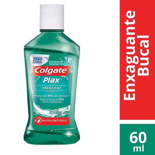 Enxaguante Bucal Colgate Plax Fresh Mint 60ml