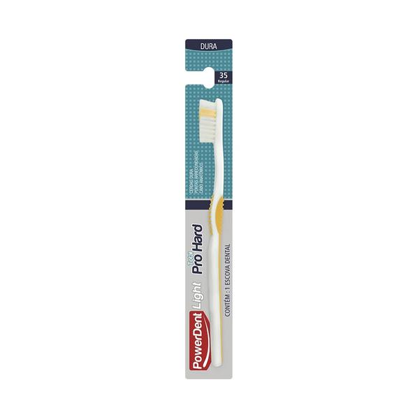 Escova Dental Powerdent Light Pro Hard Dura