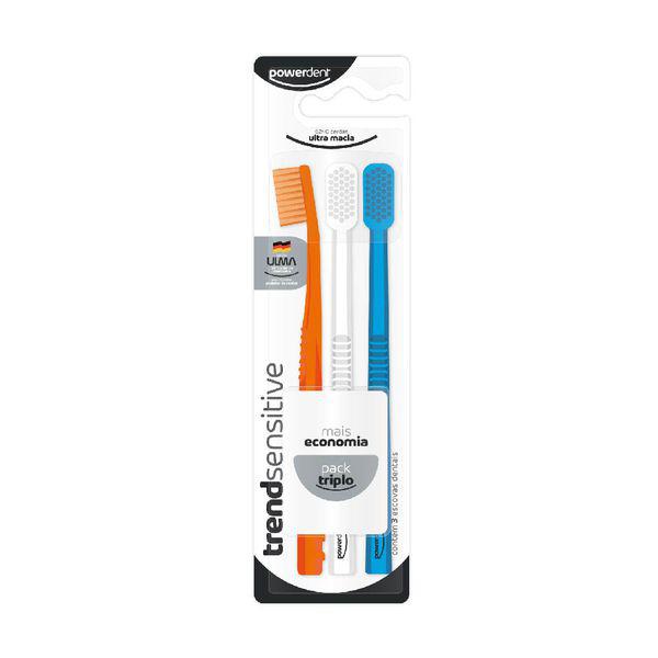 Escova De Dentes Trend Sensitive Pack 3 Unidades