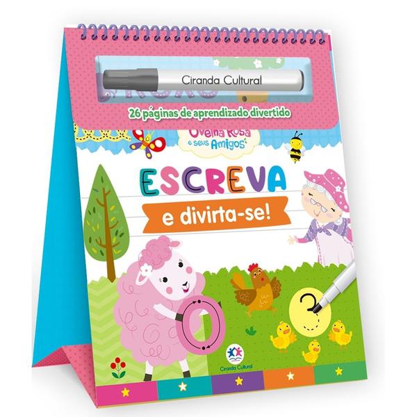 Escreva e Divirta-se! - Ovelha Rosa e Seus Amigos