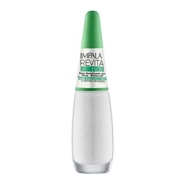 Esmalte Impala Base Revit. C/ Fibras Branco Soft  7,5 ml