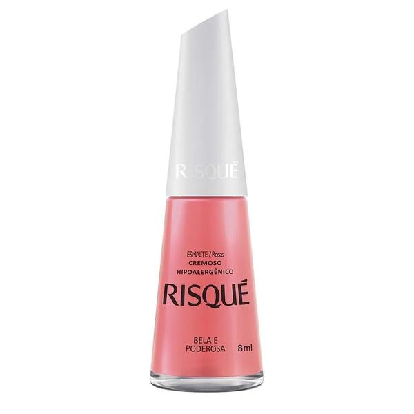 Esmalte Risqué Rosas Bela E Poderosa 8ml