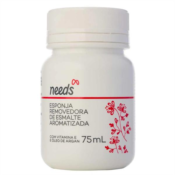 Esponja Removedora de Esmalte Needs Argan com 75ml |