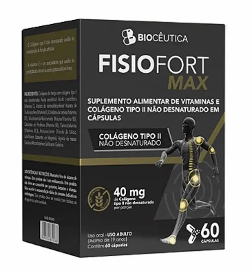 FISIOFORT MAX COLAGENO TIPO 2 CX 60CAPS
