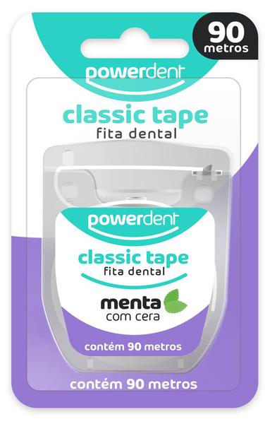 Fita Dental Powerdent Classic Tape com 90 Metros